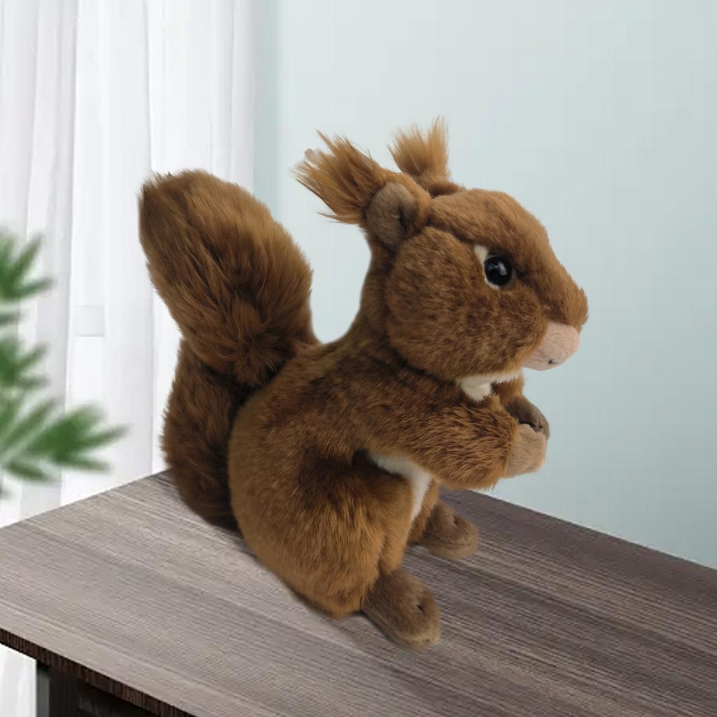 Имитация белки плюшевая кукла PP хлопок наполнитель плюшевая игрушка кукла животное плюшевая игрушка