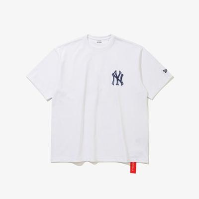 New Era Нью-Йорк Янкис Рисунок Футболка белый 15147542