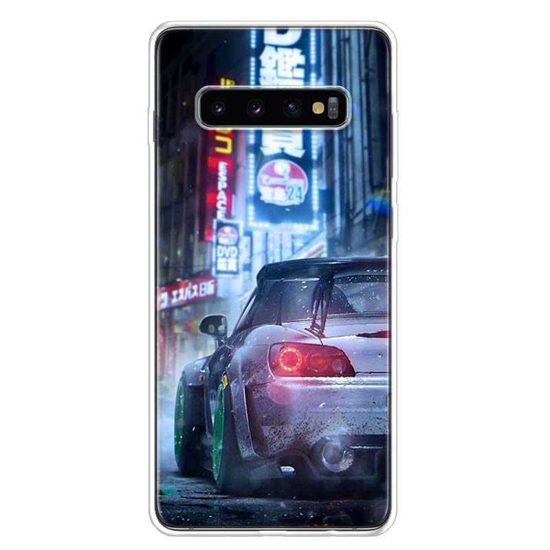 Горячий чехол для телефона JDM Japan Sport Car для Samsung Galaxy S24 S23 S22 Ultra S21 S20 Fe S10 Plus S10E S9 S8 + Shell Coque