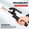 Сварочный стингер 500А Держатель сварочного электрода Сверхпрочные клещи-зажим для изготовления листового металла Малые пространства Ремонт автомобильных рам