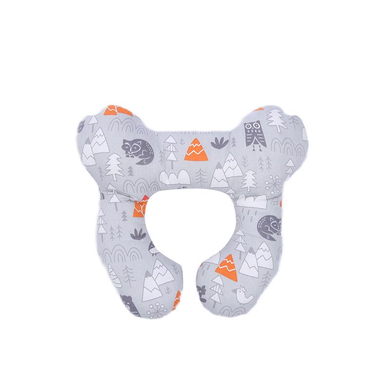 Подушка-поддержка для головы и шеи ребенка - Защита от плоской головы для колясок и автокресел