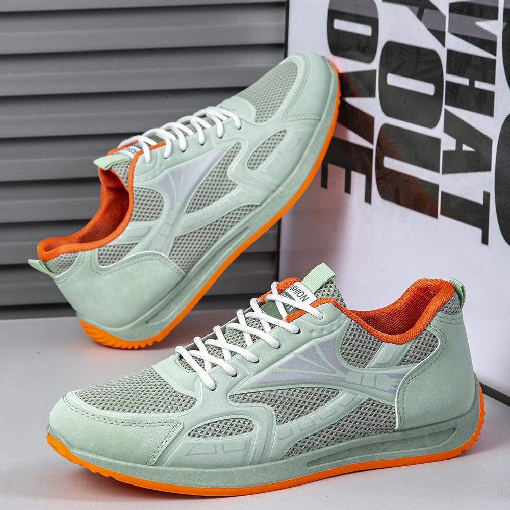 Мужские кроссовки Forrest Gump 2025 новые высококлассные весенние мужские сетчатые дышащие нескользящие спортивные универсальные повседневные кроссовки для бега