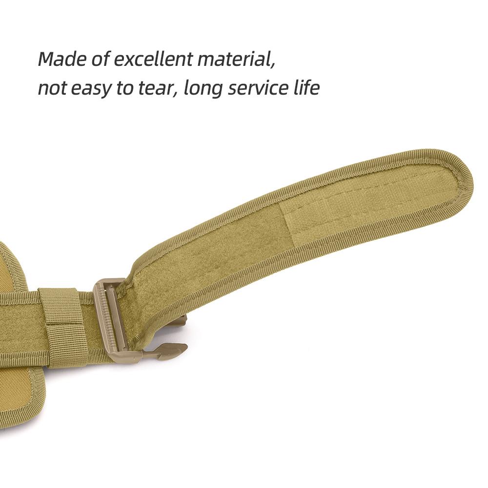 Регулируемый сверхмощный 6 в 1 быстросъемный ремень для правоохранительных органов с сумкой для полиции