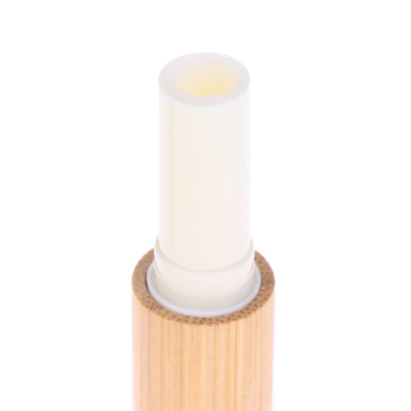 1 Pcs 2.8G Bamboo Lipstick Tube Top Grade Lip Balm Sub Package Diy Empty Bamboo Lipgloss Container
