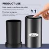 AKO1 For Ford Car Trash Can Storage Box Alloy Organizer Vehicle Garbage Bin Focus mk2 mk3 mk4 Fiesta Ranger Mondeo S-MAX Kuga