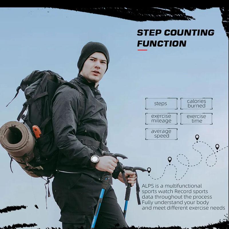 NORTH EDGE ALPS Мужские цифровые часы из углеродного волокна Shock Militray Спортивные супер легкие уличные компасы Водонепроницаемые наручные часы 50 м