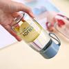 380ml Plastic Water Bottle Portable Cup Transparent Bottle Outdoor Sports Water Cup Student Portable Cup
