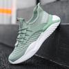 Flying Woven Sports Men's Shoes 2025 Summer Breathable Casual Shoes Versatile Men's Trendy Shoes Mesh Dad Shoes
