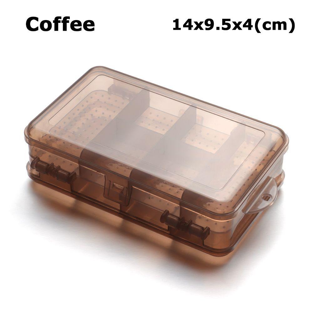 Boxes Jewelry Beads Container Fishing Tools Box Small Items Sundries Transparent Storage Box
