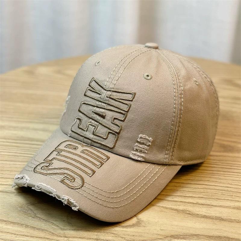 Ins шляпа женская кепка с мягким верхом и вышивкой буквами универсальная бейсболка модная повседневная кепка хип-хоп шляпа