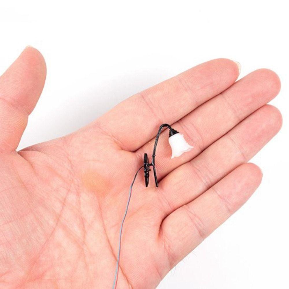 2,5*3 см Кукольный домик Настенный светильник АБС Металл Материал Песочный стол Люстра Новая Белый/Теплый свет Модель