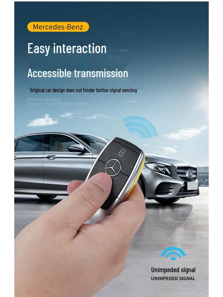 Корпус ключа Mercedes: Замена AMG-крышки для A-Class, C-Class, E-Class, GLC300/E300L