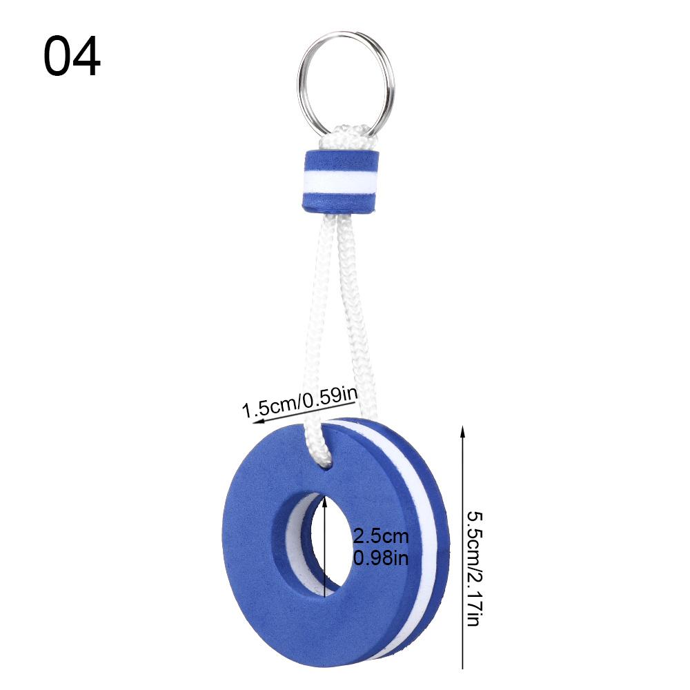Accessories Boating Sea Water Floating Keychain Pool Parts Key Pendant Sailing Fishing Keyring