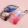 4pcs Rose Flower Headbands Kids Girls Plastic Teeth Hairbands Floral Headband Children Girls Fashion Hair Aceessories