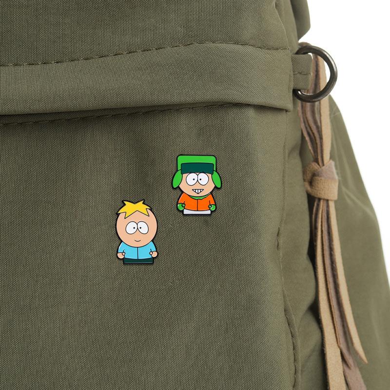 Cartoon Animated Character Enamel Pins Custom Adorable Metal Brooches Lapel Badges Cartoon Humorous Jewelry Present designed for Children Friends
