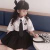 Shirt Accessories For Kids for Wedding Solid Color Children Tie School Uniform Tie Elastic Necktie