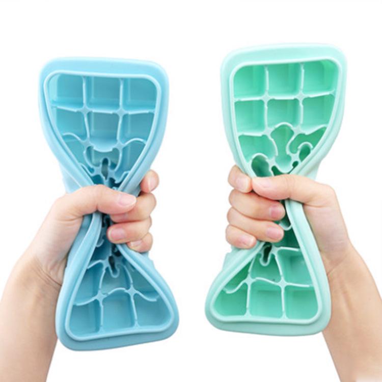 Силиконовая форма для льда с крышкой, бытовая форма для льда, коробка для льда, дополнительная коробка для еды, коробка для льда