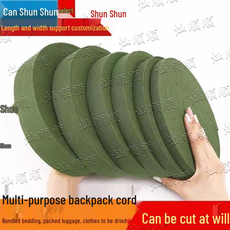 Canshunshun Military Style Canvas Strapping