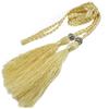 Woven Tassel Belt Self-Tie Dress Belt Waist Decoration Rope Braided Boho Style