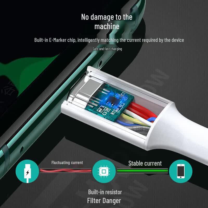 Ugreen Быстрозарядный кабель для передачи данных Type-C 88 Вт / PD100 Вт