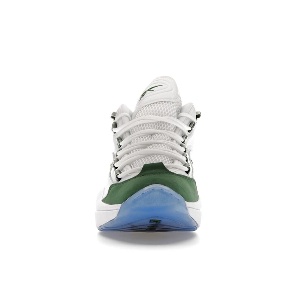 Reebok Question Mid NCAA Pack - Michigan State 2023 Men Sneakers White Cloud-White Pine-Green ID6690