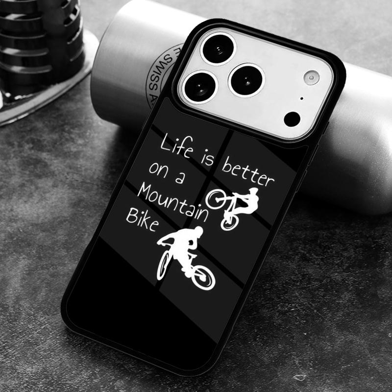 BIKE CYCLING Sport Phone Case For iPhone 17 16 15 14 13 12 11 Pro Max Plus 17Air Soft Silicone Cover