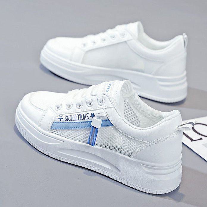 2023 Summer New Style Women's White Sneakers, Korean Version Casual Sports Shoes