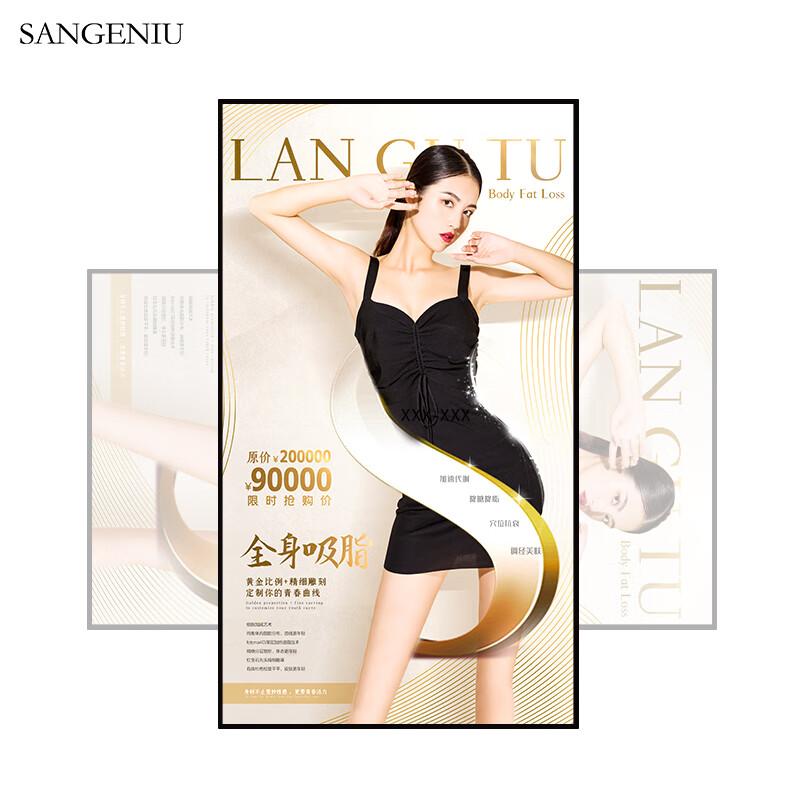 SANGENIU High Brightness Window Advertising Display CN plug (adapter included)