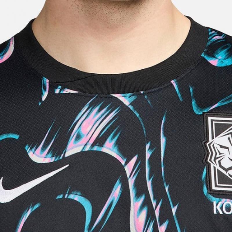 Nike Футболка с коротким рукавом Корея 2024 Stadium Away Dry Fit футбольная реплика джерси Fj4281 010 S2405