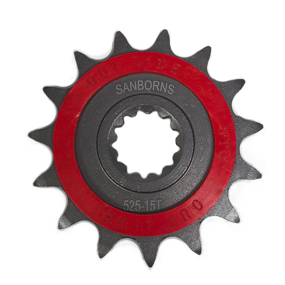 Motorcycle Small Sprocket 15 Teeth Pinion For Benelli TRK 502 502C 502X BJ300 TNT300 BN302 BJ500 BJ600 TNT600