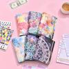A6 Budget Binder Planner Strap Macaron Colorful Leather DIY Binding Notebook Cover Diary Agenda Planning Paper Cover School