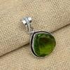 Gorgeous Peridot Gemstone Jewelry 925 Solid Sterling Silver Handmade Pendant