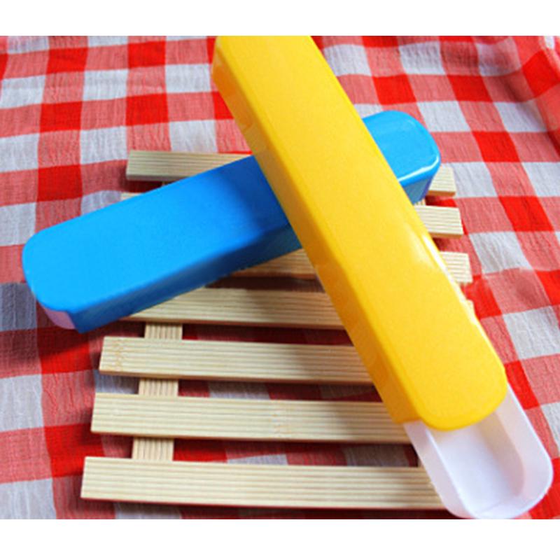 1 шт., универсальная портативная коробка для хранения столовых приборов из полипропилена, 4 цвета