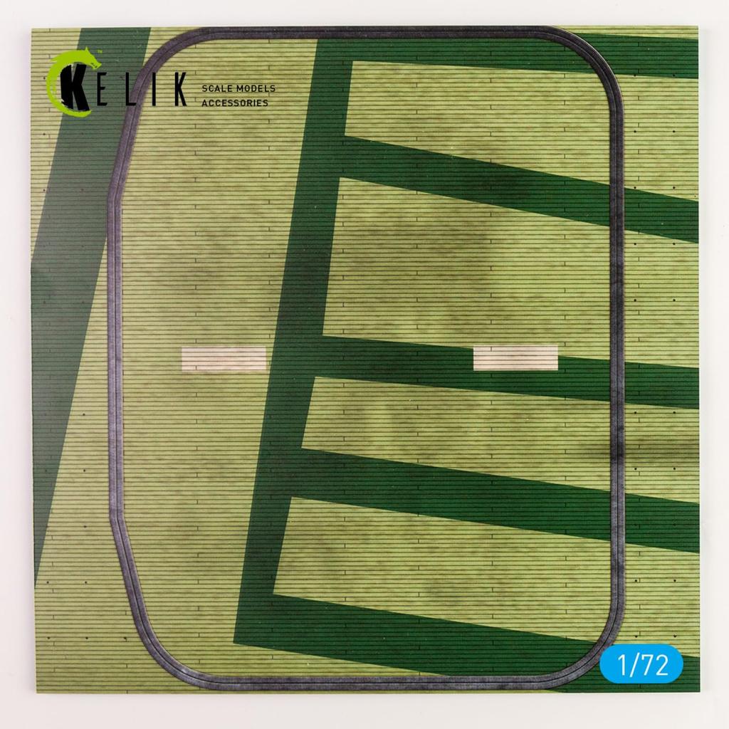 Reskit Aircraft Carrier Zuikaku 1944 Forward Elevator X Display Base RSKKS72080 1/72 (240 240mm)