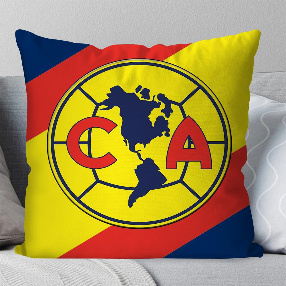 Футбольный Клуб Америка Наволочка Квадратная Подушка Спальня Диван Отдых Комфорт Подушка Автомобиль Гостиная Домашний Декор 40X40