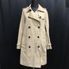 Япония STUDIOUS Тренч Верхняя одежда 0 Женский S-M Хаки Бежевый Полностью на подкладке Сделано в Японии(ИСПОЛЬЗОВАЛ)