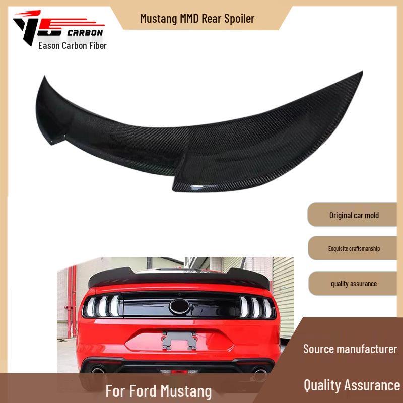 Carbon Fiber Rear Spoiler for 2015-2020 Mustang