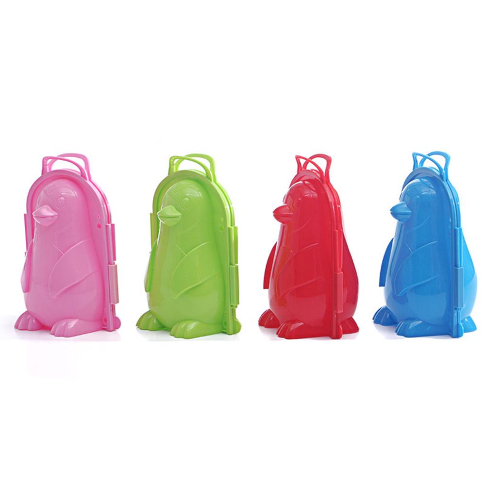 Winter Outdoor Snow Lovely Penguin Shape Playing Mold Tool Children Toy