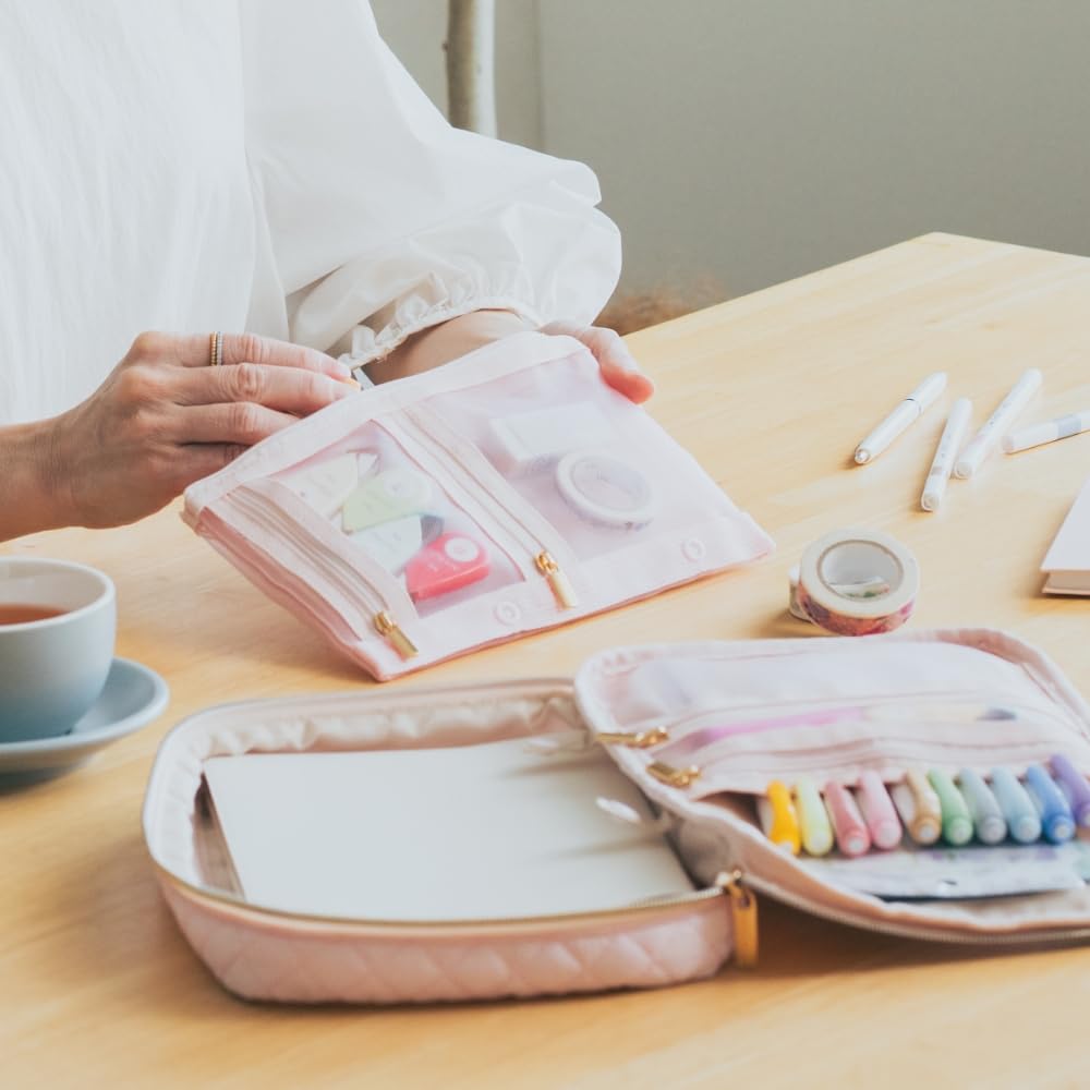 Канцелярские товары Большой Вмещает Несколько Легкий для Планировщик Блокнот А5 Канцелярские товары Y-образный Чехол, Вместимость, Книги, Карманы, Переносить, Чехол, Хранение, Планировщик, Чехол,