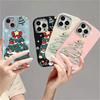 Чехол для телефона для iPhone 17 16 15 14 13 12 11 Pro Max Plus 16E 17 Air Силиконовый Покрытие Металл Объектив Рождественская Елка Подарок Чехлы