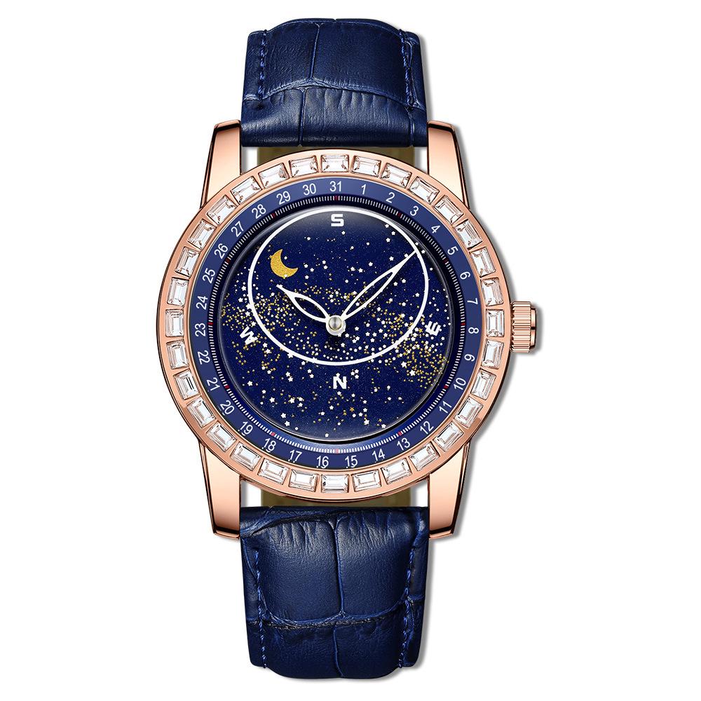 Binbang Full of Stars Men's Luxury Quartz Watch