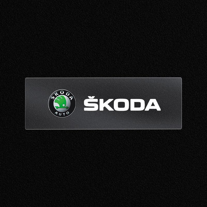 1/5/10Pc Car Interior Random Stickers Car Steering Wheel Emblem Styling for Skoda Fabia Kodiaq Kamiq Superb Yeti Octavia Enyaq Rapid Karoq Derivati