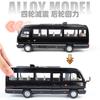 1:24 Toyota Coaster Business Shuttle Bus Alloy Metal Diecast Model Car Home Trendy And Desktop Display Ornament Birthday Gifts