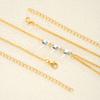Sexy Women's Zircon Chest Waist Body Chain Simple Gold Color Summer Bikinis Body Chain Fashion Beach Party Jewelry Accessories