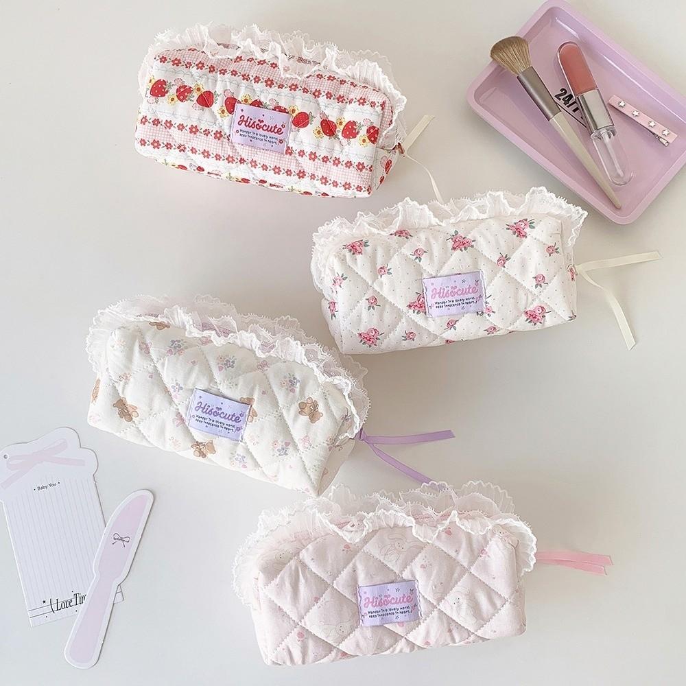 Bear Bunny Pen Bag Korean Style Pencil Case Desktop Storage Pencil Pouch Student