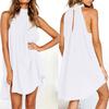 H2Orchard Womens Holiday Irregular Dress Ladies Summer Beach Sleeveless Party Dress