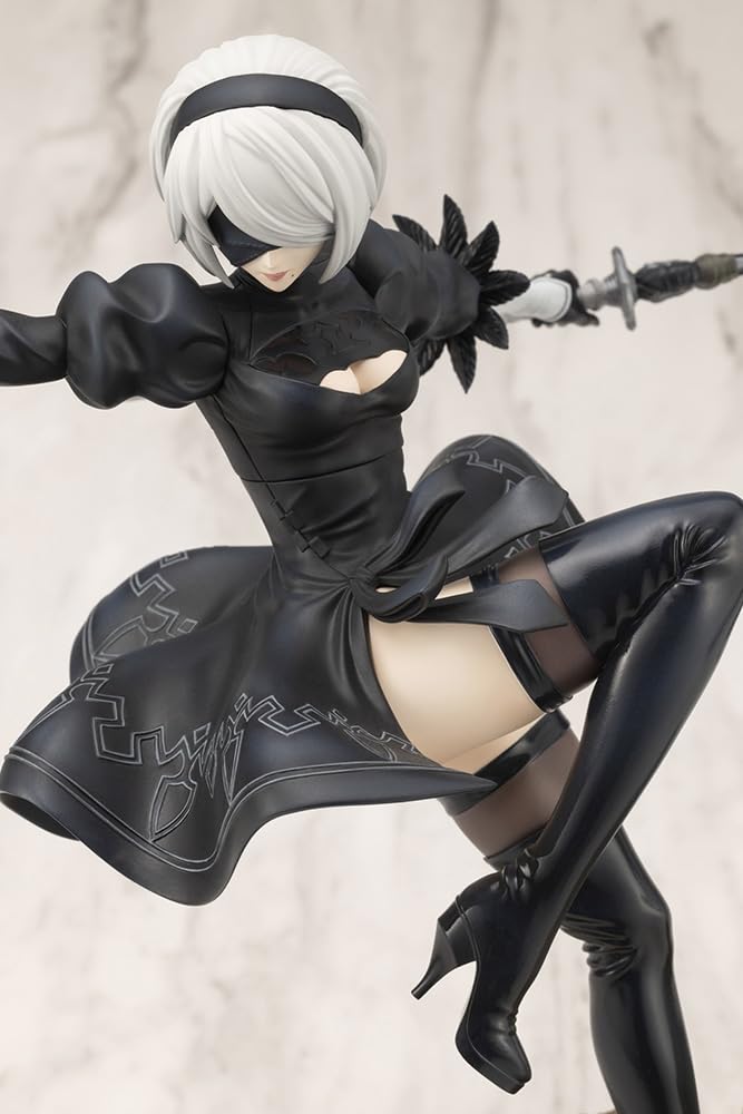 KOTOBUKIYA ARTFX J 2B масштаб ПВХ окрашенная готовая фигурка NieRAutomata Ver1.1a 1/8