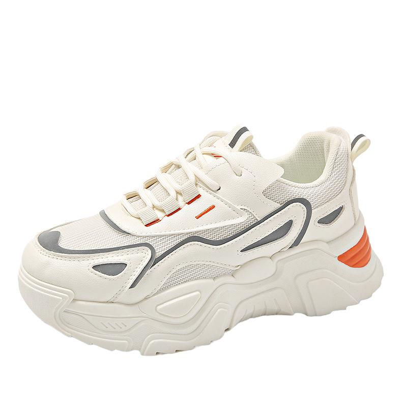 Весна 2025 года, новинка, корейская версия папиной обуви, женская обувь, спортивная обувь для студентов, увеличивающая рост, повседневная обувь для бега K805