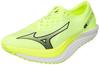 Wave Duel Pro Track and Field Short Track and Field 2E Shoes, Club, Competition, Lightweight, Distance, Spikes, Track, Lime/Black/White, 25.5