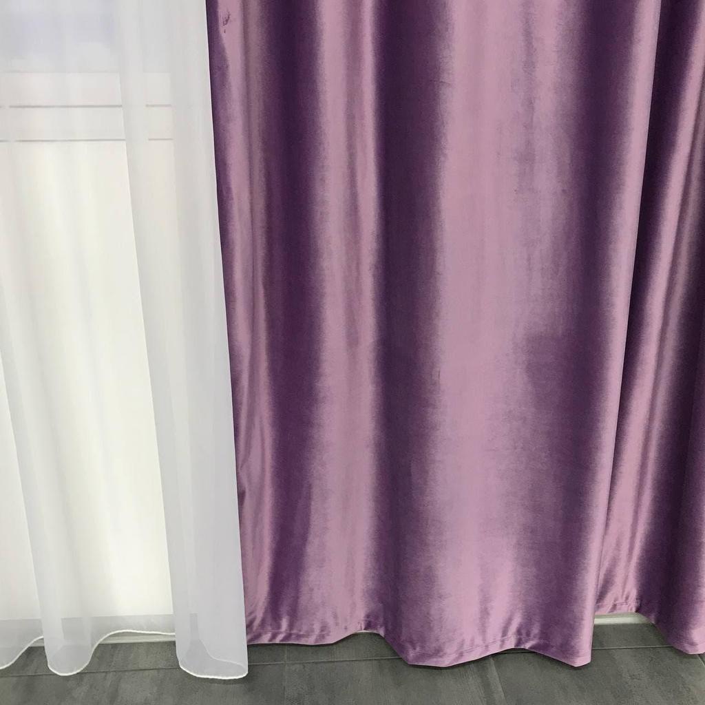 Роскошные бархатные тканевые оконные шторы для гостиной, спальни, однотонные драпировки, домашний декор 200x270 cm (2 шт) ALBO